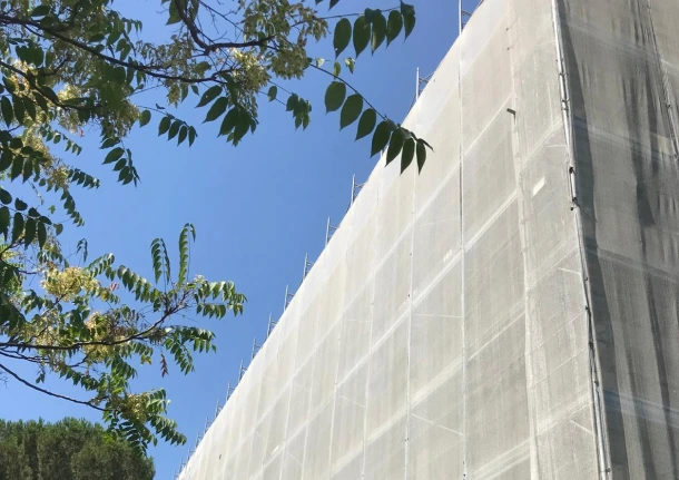 Render del progetto di riqualificazione in Via Amico Aspertini 80, Roma